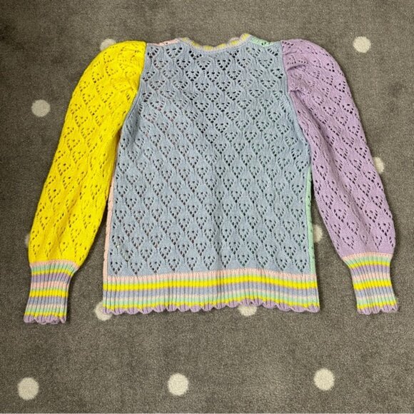 LoveShackFancy Brody Oversized Knit Cardigan - Picture 8 of 13